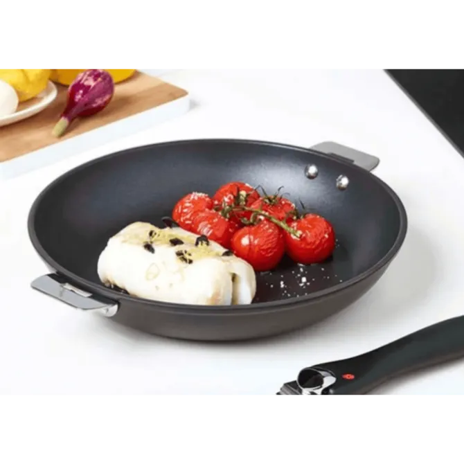 Cristel Cookway Removable koekenpan met anti-aanbaklaag ø 20 cm aluminium zwart