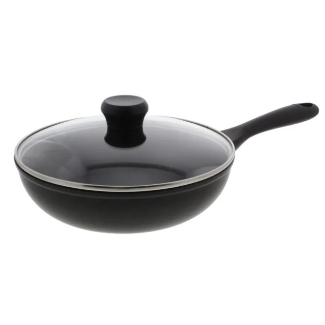 Cristel Cookway sauteuse met anti-aanbaklaag en glasdeksel ø 24 cm