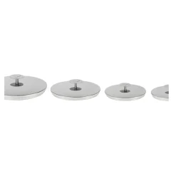Cristel Graphite dekselset ø 14 + 16 + 18 + 20 cm rvs 4-deli