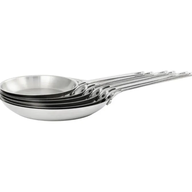Cristel 1826 koekenpan ø 20 cm geborsteld rvs