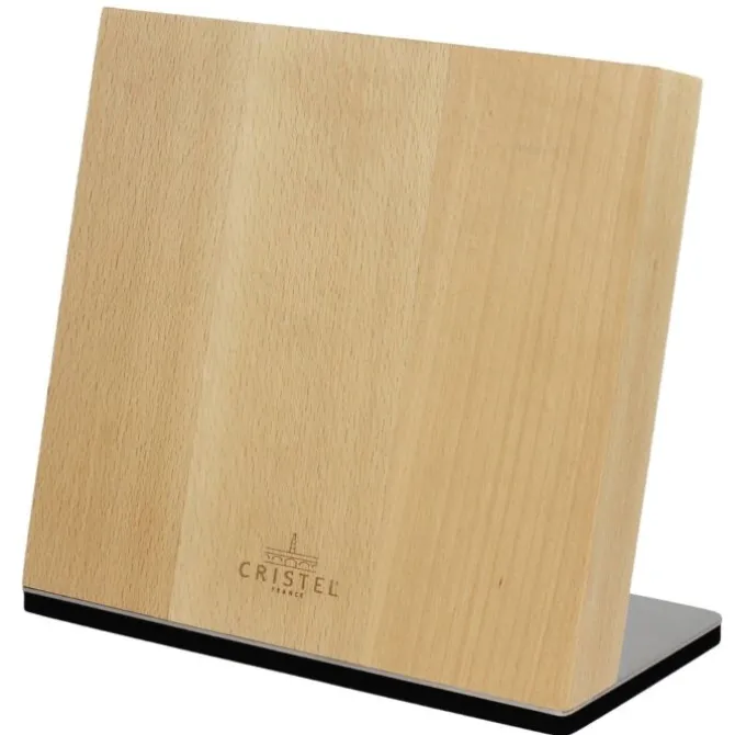 Cristel magnetisch messenblok 8 messen beukenhout