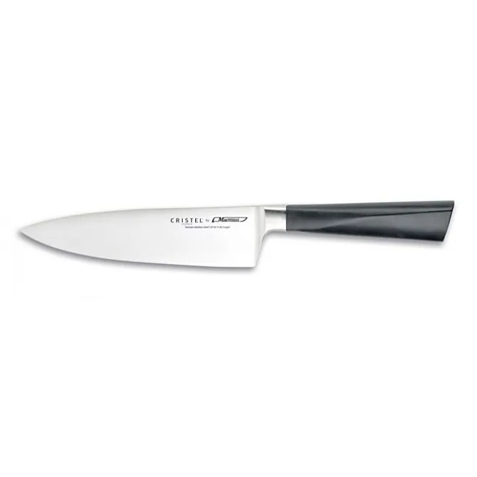 Cristel Marttiini koksmes 16 cm messenstaal zwart