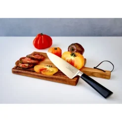 Cristel Marttiini koksmes 16 cm messenstaal zwart