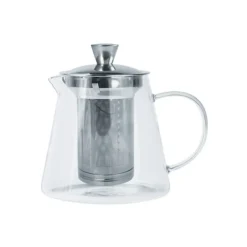Cristel Oolong theepot 1,2 liter rvs/glas