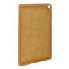 Cristel snijplank met geul 44 x 32,5 cm houtcomposiet bruin