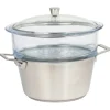 Cristel 1826 stoomset ø 24 cm rvs 3-delig