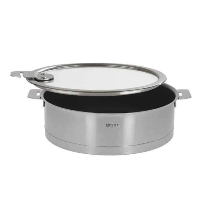 Cristel Strate Removable Exceliss+ sauteerpan met Strate deksel ø 24 cm
