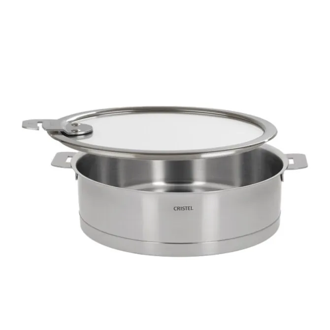 Cristel Strate Removable sauteerpan met Strate deksel ø 24 cm