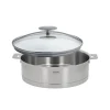 Cristel Strate Removable sauteerpan met Platine deksel ø 24 cm