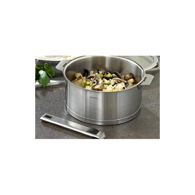 Cristel Strate Removable soeppan ø 20 cm 5,3 L rvs