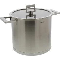 Cristel Strate soeppan met glasdeksel ø 24 cm 9,4 L rvs