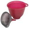 Cuisipro 3-in-1 trechter 16 cm kunststof rood