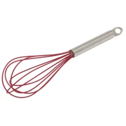 Cuisipro sausgarde 5 draden 25 cm silicone rood