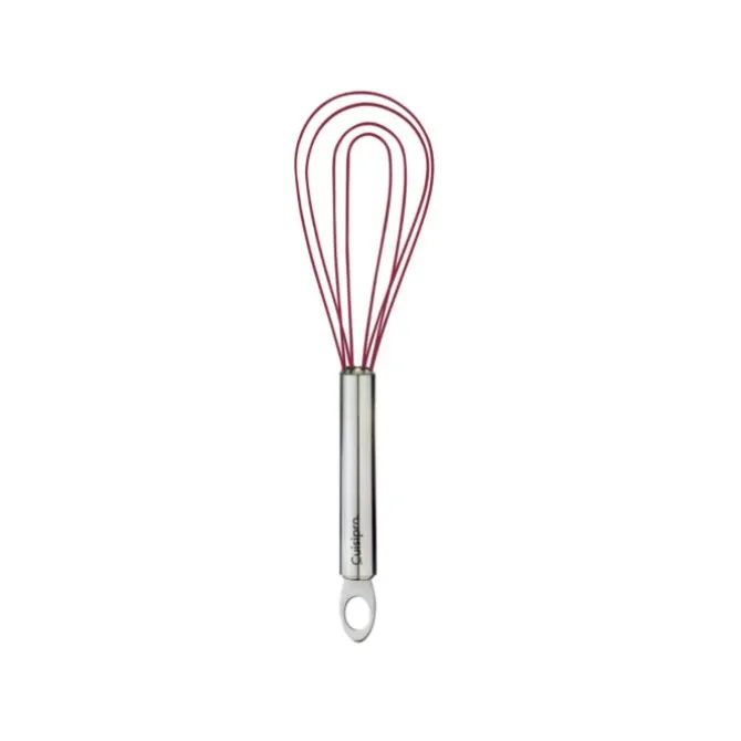Cuisipro vlakke garde 25,5 cm silicone rood