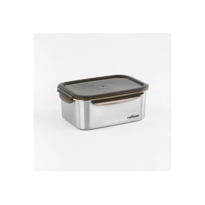 Cuitisan foodcontainer rechthoekig 2800 ml rvs