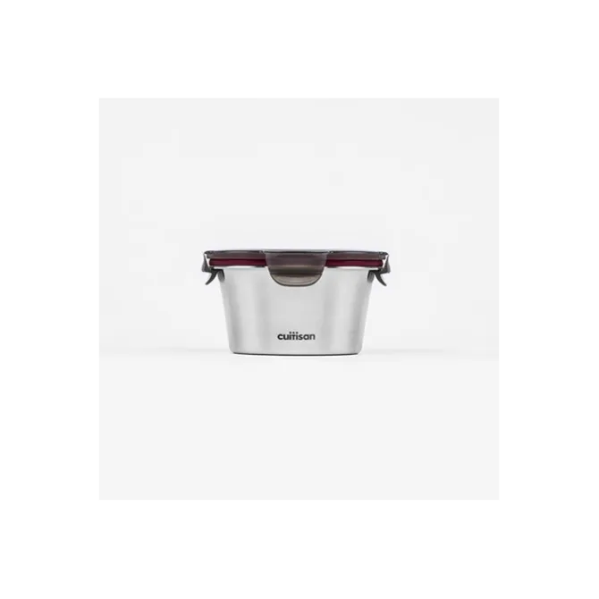 Cuitisan foodcontainer rond 410 ml rvs