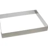 De Buyer bakring rechthoekig 36 x 26 cm 4,5 hoog rvs