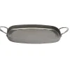 De Buyer B-Element grillplaat met 2 grepen 38 x 26 cm plaatstaal