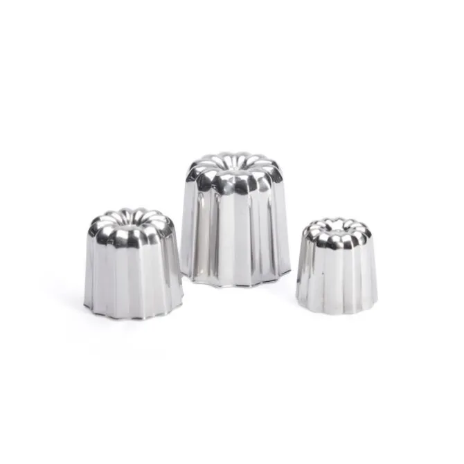 De Buyer cannelée-bordelaise ø 3,5 cm rvs