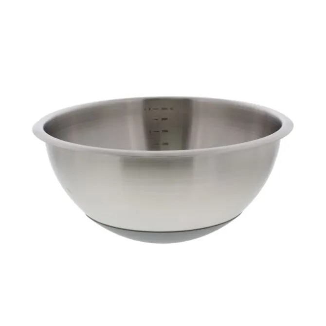 De Buyer Hemisphere beslagkom anti-slip ø 24 cm 3 L rvs