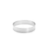 De Buyer taartring rond ø 20 cm h 4,5 cm rvs