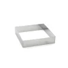 De Buyer taartring vierkant 20 cm rvs