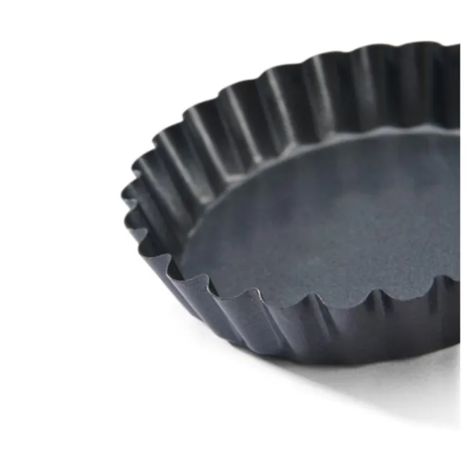 De Buyer tartelettevorm ø 12 cm staal