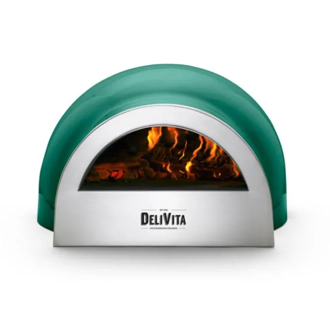 Delivita houtgestookte oven 65 x 59 x 39 cm Emerald Fire