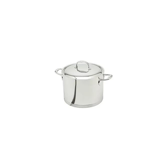 Demeyere Atlantis soeppan met deksel ø 24 cm 8 liter rvs