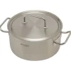 Demeyere Commercial kookpan met deksel ø 28 cm 11 liter rvs