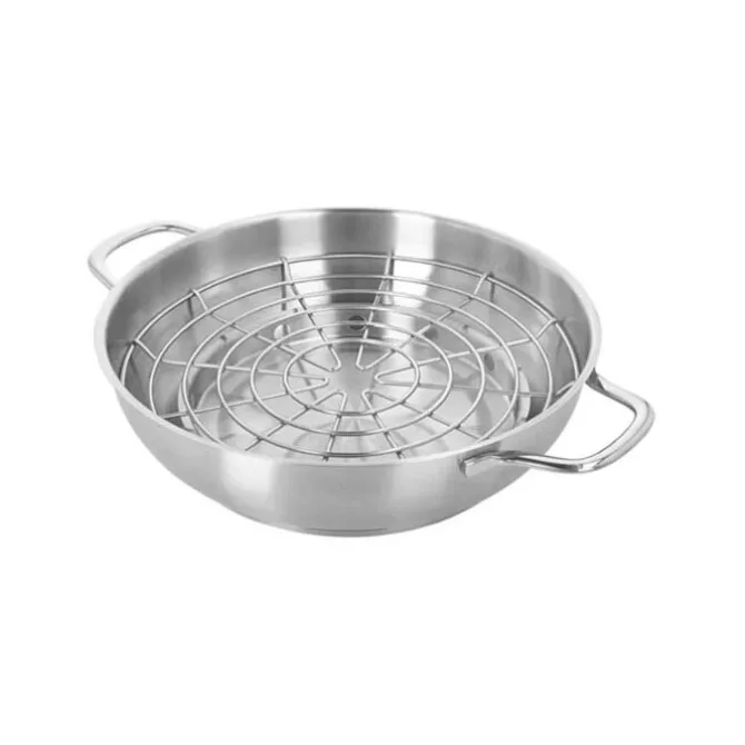 Demeyere rookset ø 28 cm rvs glans 4-delig