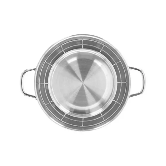 Demeyere rookset ø 28 cm rvs glans 4-delig