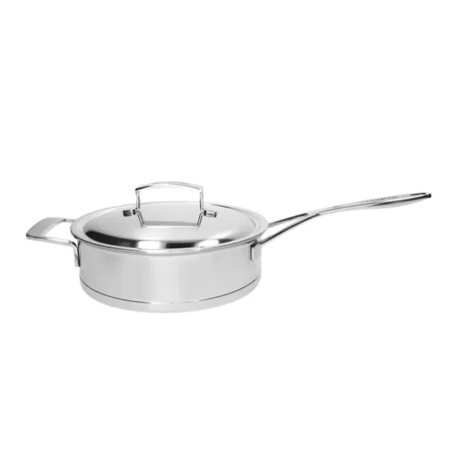 Demeyere Silver sauteerpan met deksel ø 28 cm rvs