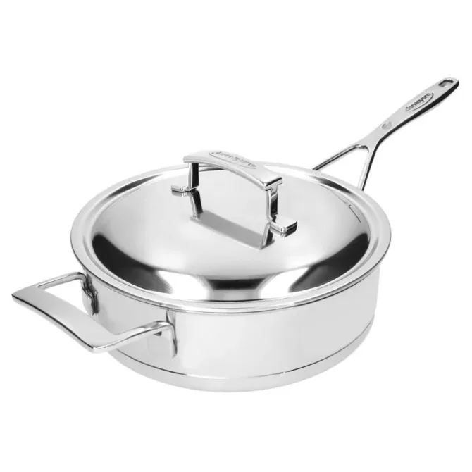 Demeyere Silver sauteerpan met deksel ø 28 cm rvs