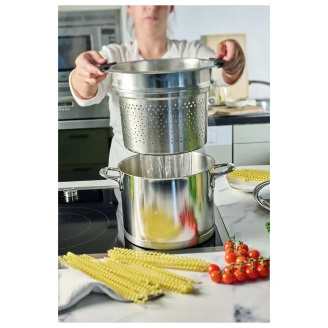 Demeyere Specialties 5 pasta-inzet ø 20 cm + siliconen grepen