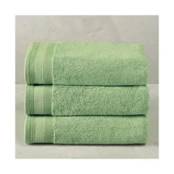 De Witte Lietaer Excellence handdoek 60 x 40 cm katoen sea green