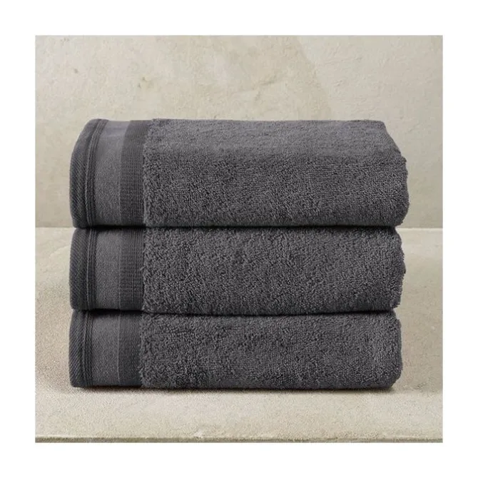 De Witte Lietaer Excellence handdoek 60 x 40 cm katoen indigo