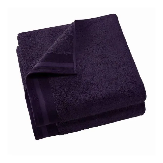 De Witte Lietaer Excellence handdoek 60 x 40 cm katoen deep purple