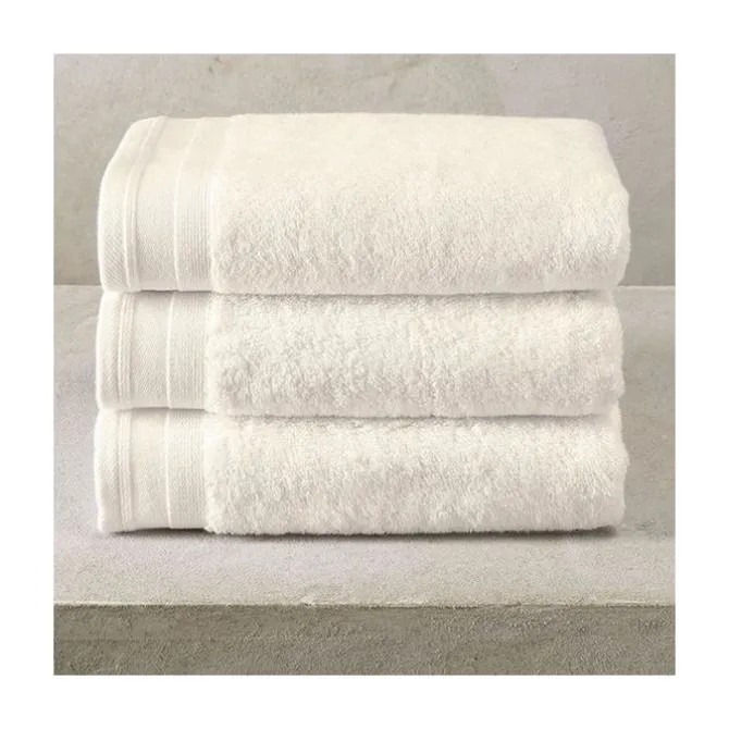 De Witte Lietaer Excellence handdoek 60 x 40 cm katoen golden yellow