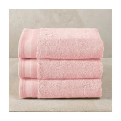 De Witte Lietaer Excellence handdoek 60 x 40 cm katoen pearl pink