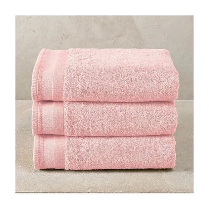 De Witte Lietaer Excellence handdoek 60 x 40 cm katoen pearl pink