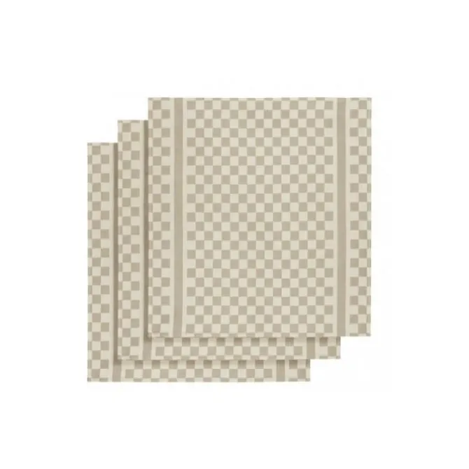 De Witte Lietaer Groom-a theedoek 70 x 65 cm katoen moonlight