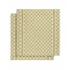 De Witte Lietaer Groom-a theedoek 70 x 65 cm katoen ochre