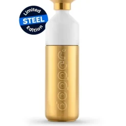 Dopper Steel waterfles 800 ml rvs Gold
