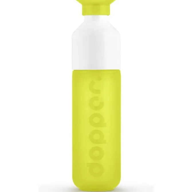 Dopper waterfles 450 ml kunststof Seahorse Lime