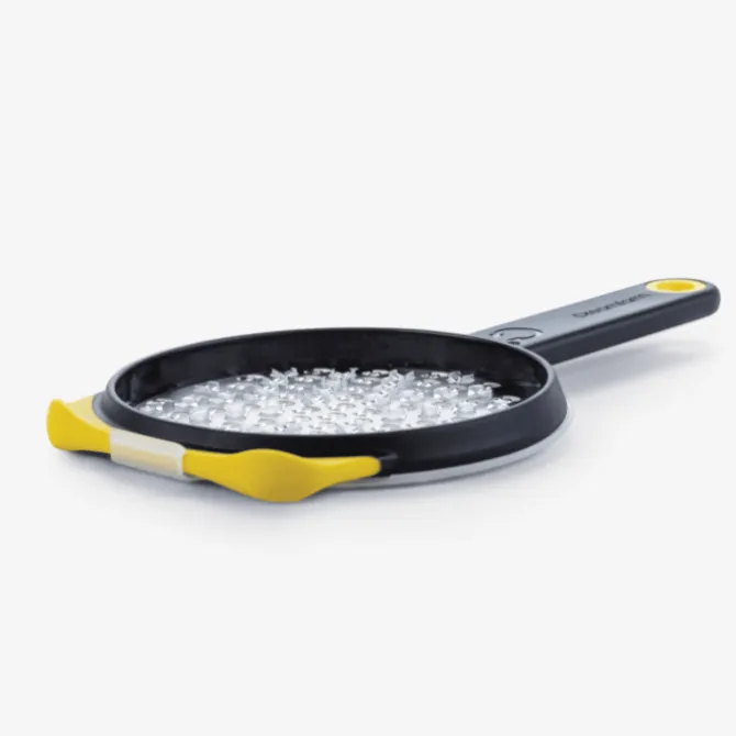 Dreamfarm Ograte tweezijdige rasp middel 25 x 14,5 cm geel