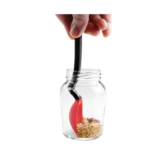Dreamfarm Supoon Mini multifunctionele spatel 20,5 cm rood