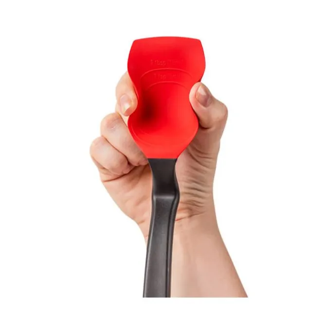 Dreamfarm Supoon multifunctionele spatel 28 cm rood
