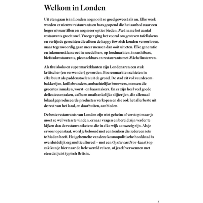 Eat like a local : Londen