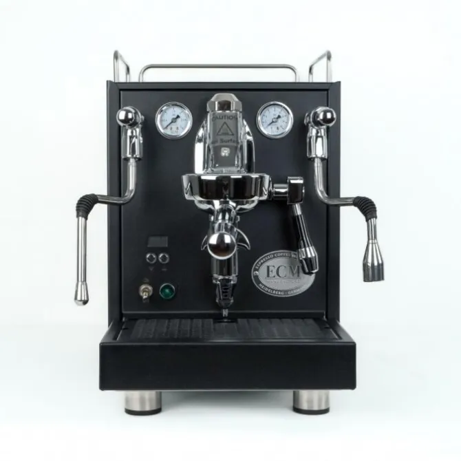 ECM Mechanika Max espressomachine Matt Black